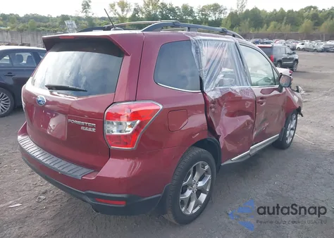 2015 Subaru Forester 2.5I Touring z USA, uszkodzony, nr VIN JF2SJAUC5FH815242
